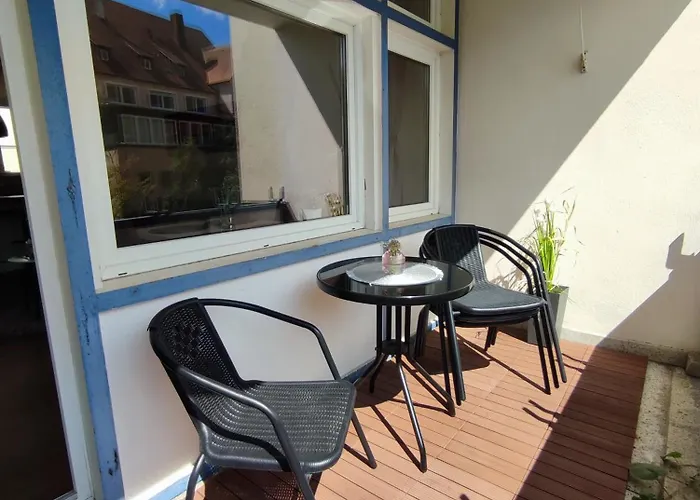 100m Zum Ulmer Muenster: 57m² An Der Blau Appartement *